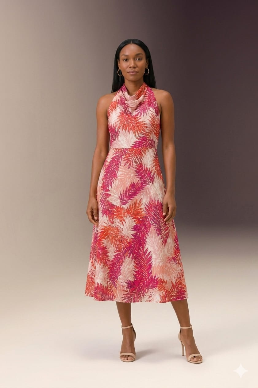 Island Muse Midi Dress